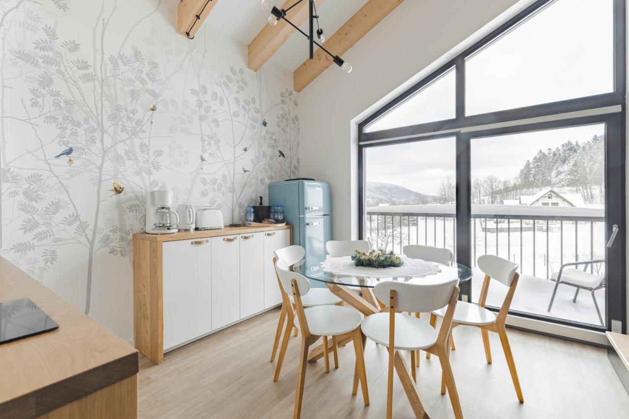 Szczyrk Ptasie Apartamenty NOWOŚĆ z widokiem na góry Exterior foto