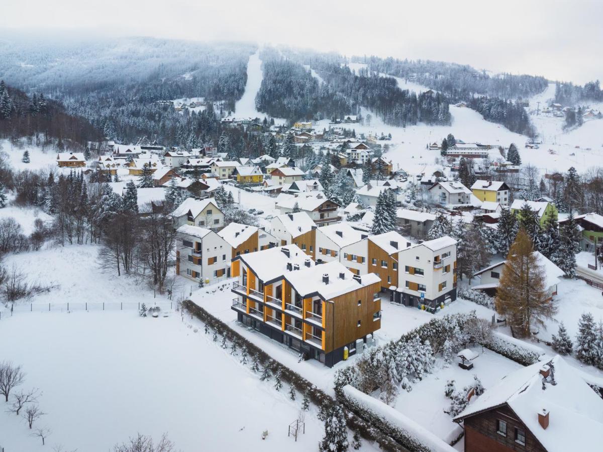 Szczyrk Ptasie Apartamenty NOWOŚĆ z widokiem na góry Exterior foto