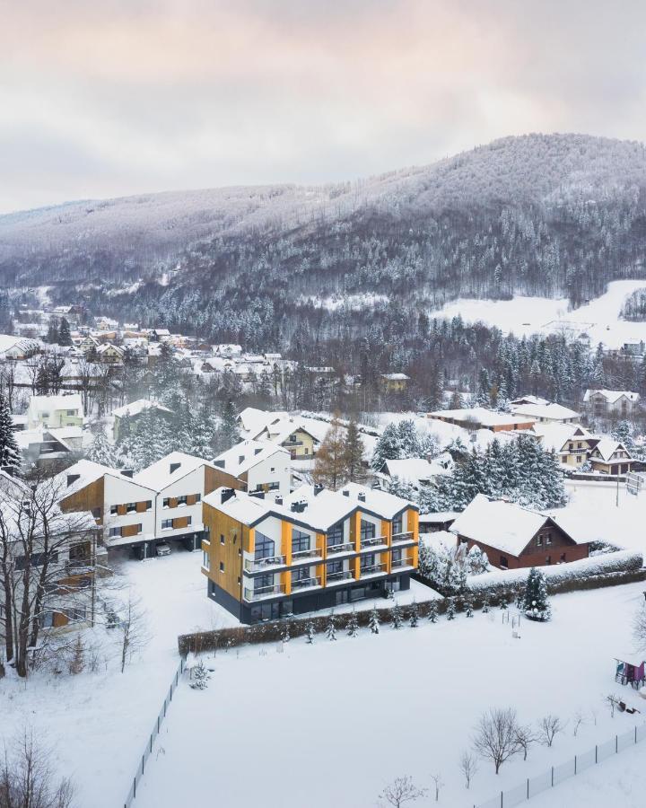 Szczyrk Ptasie Apartamenty NOWOŚĆ z widokiem na góry Exterior foto